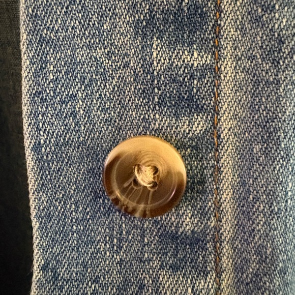 Cabin Creek Blue Denim Shirt Jacket - Picture 4 of 4